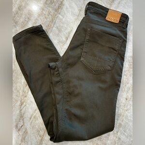 DU/ER N2X Slim Fit Men’s Pants Olive 31x32 | Stretch Performance Everyday
